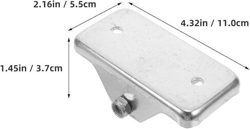 Alipis Trailer Jack Foot Pad for Rv and Trailer Stabilizer Jacks Heavy-Duty Steel Base Plate Compatible with Camper Accessory in Saudi Arabia