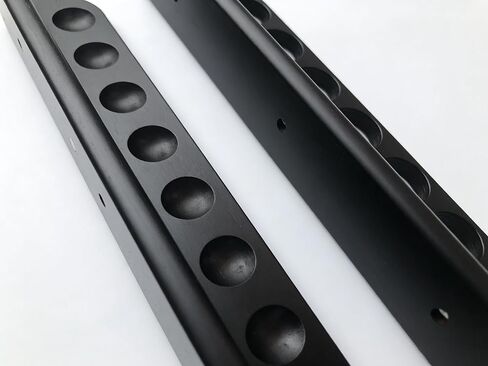 8 رفوف لحمام السباحة، حامل عصا البلياردو الخشبي المثبت على الحائط لحمام السباحة، حامل عصا البلياردو لقضبان حمام السباحة والنوادي ولاعبي البلياردو، in Kuwait