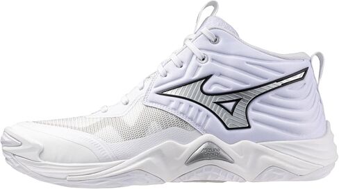Mizuno Unisex-Adult Wave Momentum 4 Elite Mid Sneaker in Saudi Arabia