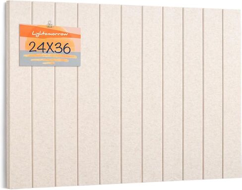 لوحة إعلانات، لوحة دبوس زخرفية مقاس 24 × 18 بوصة، بديل لوحة الفلين مقاس 4 × 3 بوصة للجدار، لوحة صور قابلة للطي مع 20 دبوس دفع - خطوط الشوفان in Kuwait