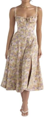 Floral Bustier Midriff Waist Shaper Dress, Bustier Midriff Waist Shaper Dress, Bustier Midriff Waist Shaper Dress in Saudi Arabia