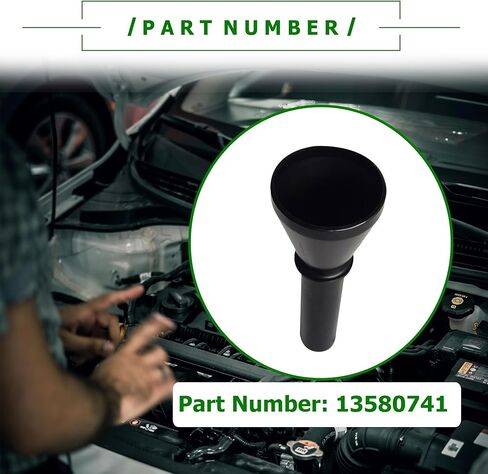 PartsFlow 13580741 Rear Fuel Filler Funnel Part Compatible with Buick Cadillac Escalade Chevrolet Silverado GMC Sierra 2018-2022 in Saudi Arabia