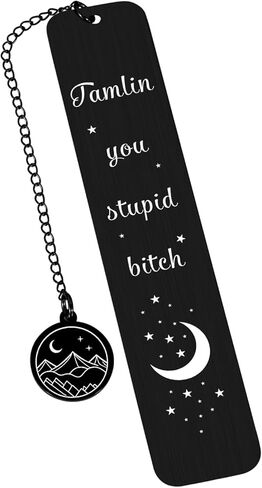 Book Merch for Women Men, A Court of Thorns and Roese Merch, T You Stupid Bitch Merchandise Bookmark, Funny Fantasy Bookmarks for Bookworm Book Lovers Reader Nerd Fans, Christmas Stocking Stuffers in Saudi Arabia