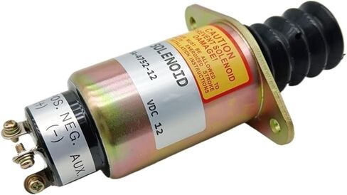 1pc Excavator Parts SA-4752-12 12V 24V Fuel Shutdown Solenoid Valve SA475212 Stop Solenoid For Diesel Engine in Saudi Arabia