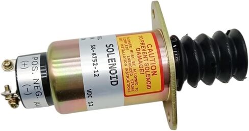 1pc Excavator Parts SA-4752-12 12V 24V Fuel Shutdown Solenoid Valve SA475212 Stop Solenoid For Diesel Engine in Saudi Arabia