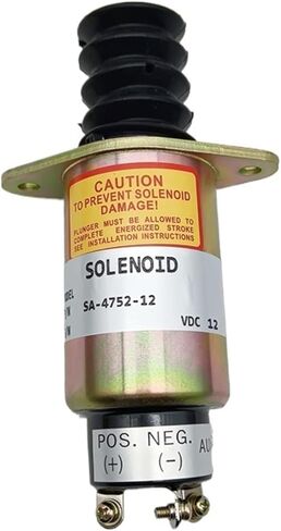 1pc Excavator Parts SA-4752-12 12V 24V Fuel Shutdown Solenoid Valve SA475212 Stop Solenoid For Diesel Engine in Saudi Arabia