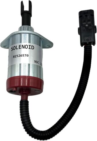 1 قطعة استبدال المحرك RE526570 12 فولت صمام الملف اللولبي لوقف الوقود in Kuwait