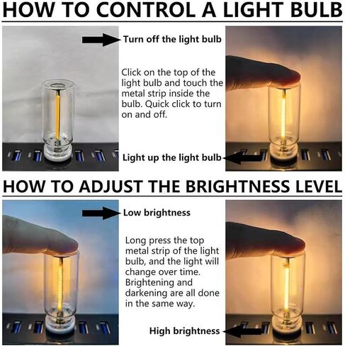 Retro Car Lamp,USB Touch Control Car Light, Plug in LED Dimmable Ambient Lamp,Mini LED Bulb Portable Light for Bedroom,Car,Camping,Party,Hallway,Desk (Pink) in Saudi Arabia