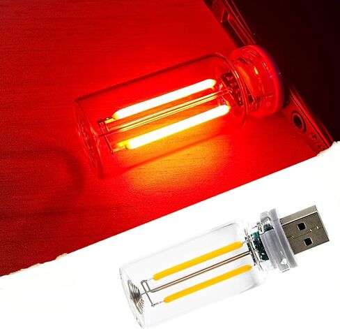 Retro Car Lamp,USB Touch Control Car Light, Plug in LED Dimmable Ambient Lamp,Mini LED Bulb Portable Light for Bedroom,Car,Camping,Party,Hallway,Desk (Pink) in Saudi Arabia