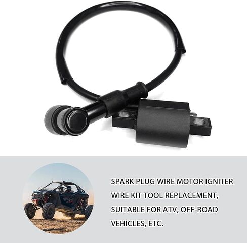 ملف إشعال لمحركات CG 50cc 90cc 110cc 125cc 150cc 200cc 250cc، مجموعة أدوات خط إشعال سلك توصيل الإشعال لدراجة سكوتر ATV رباعية الترابية والدراجة النارية والدراجات النارية Go Kart in Saudi Arabia