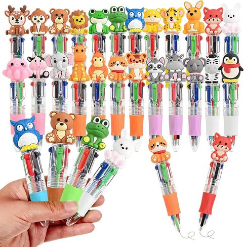 30 قطعة من أقلام عيد القديس باتريك متعددة الألوان في قلم واحد لطيف 4 في 1 قلم حبر جاف أخضر ممتع لهدايا العطلات (عيد القديس باتريك) in Kuwait