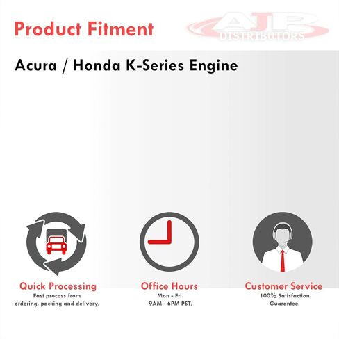 AJP Distributors JDM K-Series K20 K24 Low Profile Valve Cover Cap Cup Washers Bolts Aluminum Engine Motor Dress Up Kit Red Compatible/Replacement For RSX DC5 Civic SI EP3 DOHC VTEC 02 03 04 05 06 in Saudi Arabia