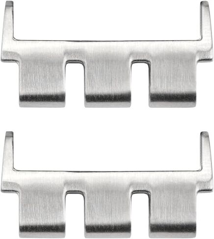 Compatible with Swatch watch End Links YVS420/YVS454/YVS451 watch triple port adapter strap Fine steel silver black connector+With tool 17mm 19mm 21mm in Saudi Arabia