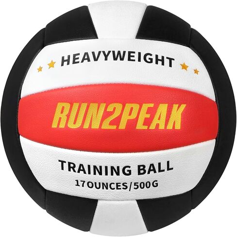 1.1 LBS Weighted Volleyball for Setters Official Size 5 Heavy Weight Setter Volleyball Training Ball Indoor Volleyballs Equipment Setting Serving Spike Trainer for Beginners & Pro in Kuwait