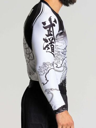 FUJI Sakana Long-Sleeved Rashguard, BJJ Rashguard for Men and Women in Saudi Arabia
