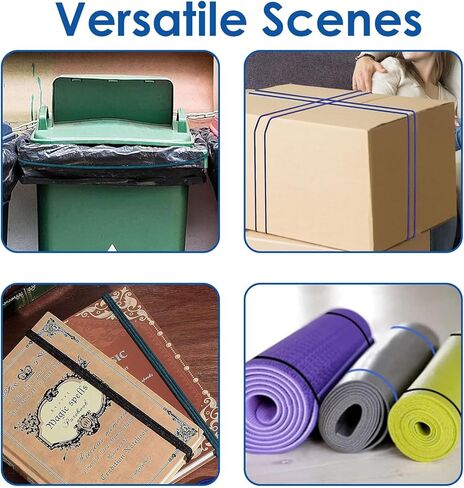 9 قطع من الأربطة المطاطية الكبيرة لصناديق القمامة بسعة 55 و65 جالون، وأشرطة مطاطية لعلب القمامة in Kuwait