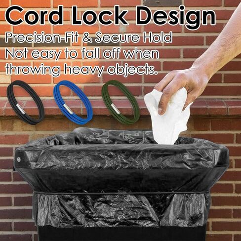 9 قطع من الأربطة المطاطية الكبيرة لصناديق القمامة بسعة 55 و65 جالون، وأشرطة مطاطية لعلب القمامة in Kuwait