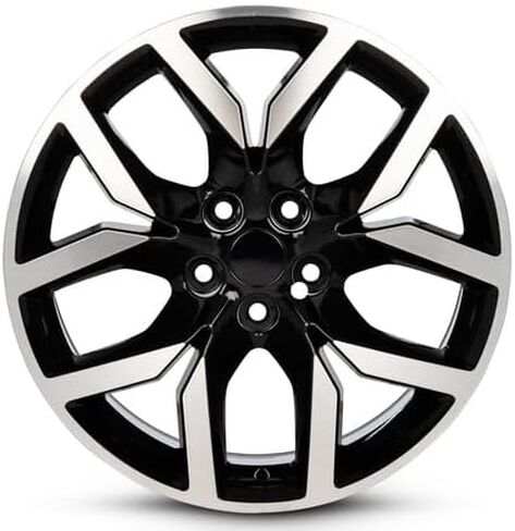عجلة ألومنيوم بديلة مباشرة مقاس 19 × 8.5 بوصة OEM لسيارة شيفروليه إمبالا 2016-2019 مقاس 5-120 مم باللون الأسود مقاس 19 بوصة 9599033 in Saudi Arabia