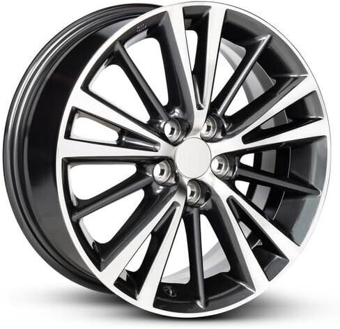 New 16x6.5 inch OEM Direct Replacement Aluminum Wheel for Toyota Corolla 2014–2019 5-100mm Gunmetal Gray 16 in Rim 4261102M50 in Saudi Arabia