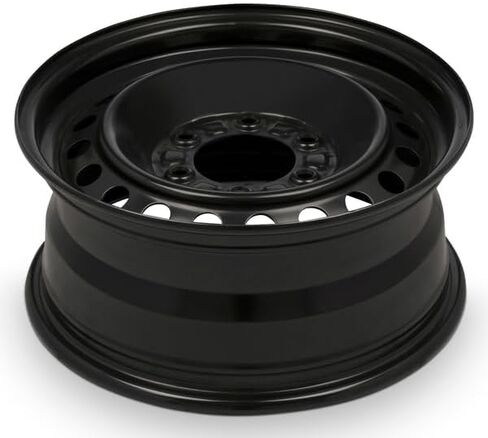 عجلة فولاذية بديلة مباشرة مقاس 16 × 7 بوصة من OEM لسيارة Nissan Frontier 2001-2004 مقاس 6-139.7 ملم باللون الأسود مقاس 16 بوصة 403009Z080 in Saudi Arabia