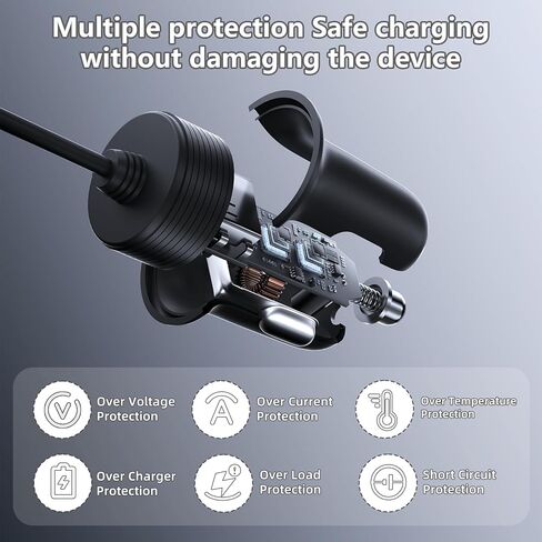 متوافق مع ملحقات كابل الطاقة Starlink Mini 12V 3M/10FT، لمحول السيارة Starlink Mini 12V-48V لشاحن السيارة، ولاعة سجائر 16AWG إلى سلك DC in Kuwait