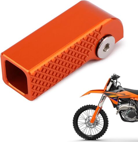 Gear Shift Lever Tip Compatible with KTM Husqvarna 250SXF 350SXF 450SXF, 250XCF 350 XCF 450XCF, 200 250 300 EXC/XCW, 125-530cc 79434931044 (Orange) in Kuwait