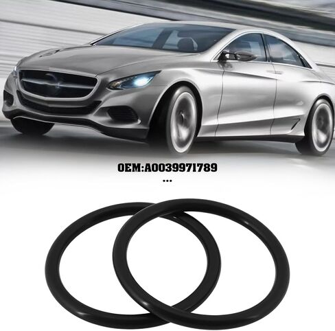 10 قطعة 43x36x3.5 مللي متر المبرد المبرد خرطوم ختم O-خواتم A0039971789 متوافق مع مرسيدس بنز in Saudi Arabia