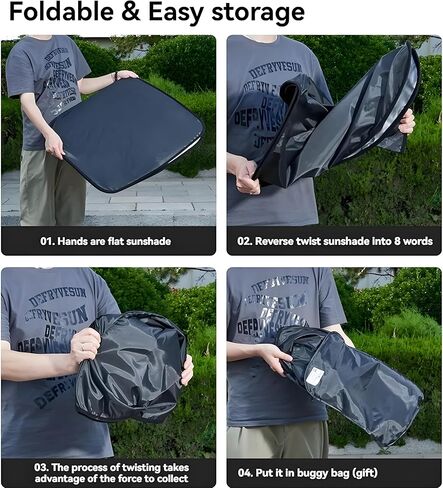 for Mazda 3 Windshield Sun Shade - Foldable Windshield Cover Sun Shade Mazda 3 2007-2025 Accessories Protect Car from Sun Rays Overlapping UV Reflective Window Sunshad in Saudi Arabia