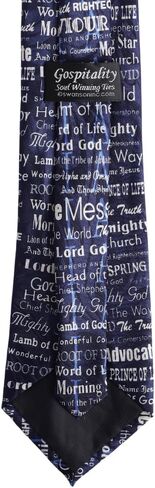 Jacquard Polyester Hand-Printed Christian Ties for Men | Church Business Formal Wedding Mens Neck Ties in Saudi Arabia
