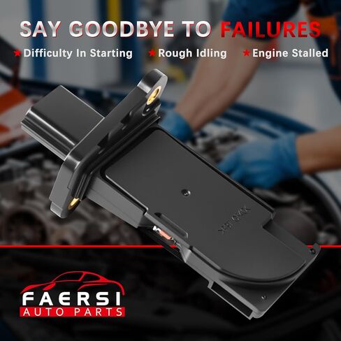 جهاز استشعار تدفق الهواء الشامل FAERSI 22680-3VA0A مستشعر MAF متوافق مع Nissan Altima 14-18، 16 Maxima، 15-19 Murano، 15-16 Pathfinder، 15-17 Quest، 14-16 Rogue، 15-16 Infiniti QX60 in Saudi Arabia