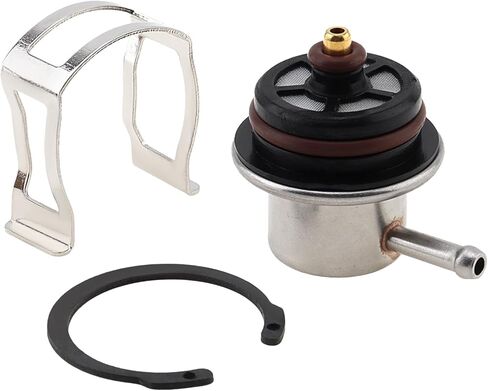 3.8BAR Fuel Injection Pressure Regulator Kit with Clip and Snap Ring, Replaces 19236428, 2173299, Easy Installation Fuel Pressure Regulator in Saudi Arabia