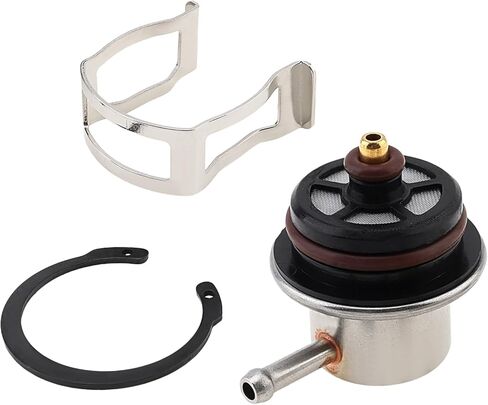 3.8BAR Fuel Injection Pressure Regulator Kit with Clip and Snap Ring, Replaces 19236428, 2173299, Easy Installation Fuel Pressure Regulator in Saudi Arabia