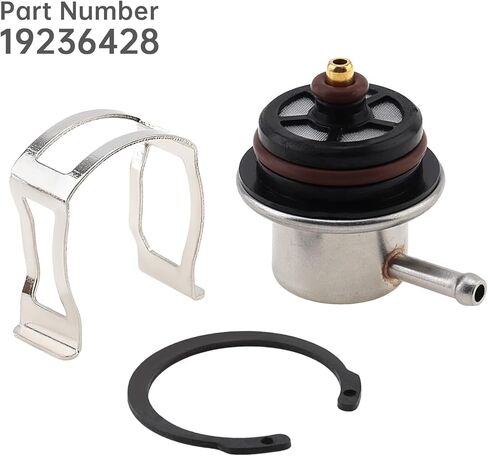 3.8BAR Fuel Injection Pressure Regulator Kit with Clip and Snap Ring, Replaces 19236428, 2173299, Easy Installation Fuel Pressure Regulator in Saudi Arabia