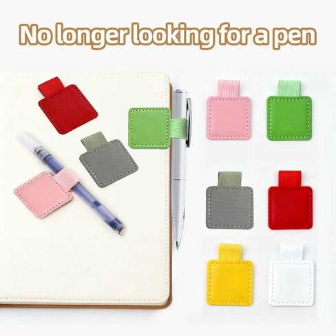 8 قطع حامل أقلام للكمبيوتر الدفتري، تتضمن عبوتين من حلقات القلم المرنة القابلة للتعديل و6 عبوات من حاملات الأقلام ذاتية اللصق لأجهزة الكمبيوتر المحمولة والمجلات والمخططات والمجلدات in Kuwait