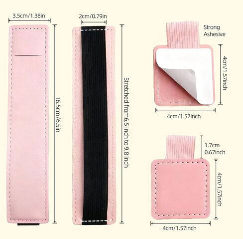 8 قطع حامل أقلام للكمبيوتر الدفتري، تتضمن عبوتين من حلقات القلم المرنة القابلة للتعديل و6 عبوات من حاملات الأقلام ذاتية اللصق لأجهزة الكمبيوتر المحمولة والمجلات والمخططات والمجلدات in Kuwait