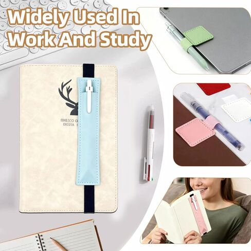 8 قطع حامل أقلام للكمبيوتر الدفتري، تتضمن عبوتين من حلقات القلم المرنة القابلة للتعديل و6 عبوات من حاملات الأقلام ذاتية اللصق لأجهزة الكمبيوتر المحمولة والمجلات والمخططات والمجلدات in Kuwait