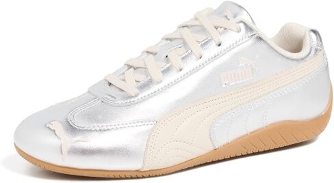 حذاء رياضي نسائي من PUMA Speedcat برباط فضي كاجوال - فضي in Kuwait