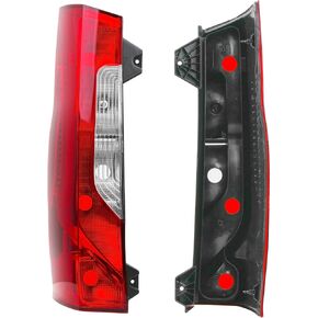 Replacement Driver Side Tail Light Without Circuit for Mercedes Sprinter and Freightliner Sprinter for 2019-2023, Taillights, Left Rear Brake Lamp w/o Bulbs Harness in Saudi Arabia
