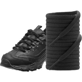 أربطة أحذية رياضية بيضاوية من UamGlsob لأحذية Skechers الرياضية، 1/4 بوصة (6 مم) أربطة أحذية كلاسيكية بديلة لتشغيل التنس in Kuwait