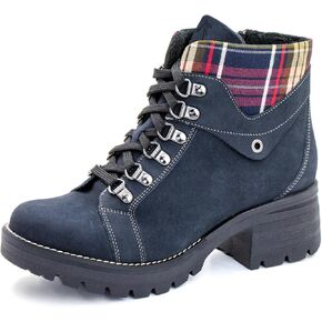 حذاء Dromedaris النسائي Kodiak Tartan، كحلي، EU 40M in Kuwait