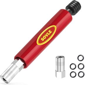 SOVLE Grease Fitting Cleaning Tool, Grease Zerk Buster Remove Old Dried Grease from Fittings, Pins, Shafts, Bushings, and Joints for Tractors, Excavators, Heavy Machinery (with Replacement Part) in Kuwait