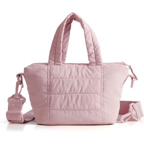 Mini Puffer Crossbody Bag for Women with RFID Blocking Pocket, Small Quilted Crossbody Purse with Handles in Kuwait