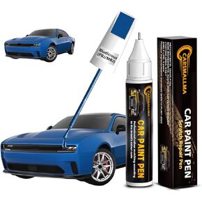 طلاء السيارة المدمر باللون الرمادي (PDN) لسيارات دودج، مجموعة أقلام إصلاح الخدوش لطلاء السيارة دقيقة اللون، سريعة وسهلة الإصلاح لرقائق السيارة وخدوش السيارات in Kuwait