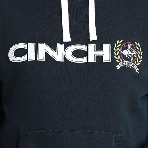 Cinch Men's Original Logo Navy Hoodie in Saudi Arabia