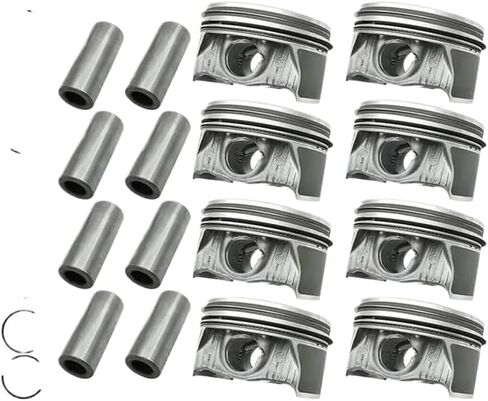 مجموعة حلقات مكبس المحرك لمحركات 4.6L 4.7L V8 M278 المتوافقة مع CLS500 E500 GL450 ML500 GLS500 S500 SL500 (2011-2020) in Kuwait