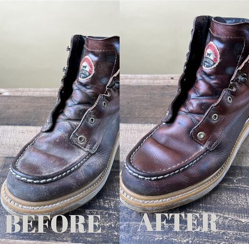 Angelus Saddle Soap for Leather, 3oz - Deep Leather Cleaner and Conditioner for Boots, Saddles, & More - Made in USA in Saudi Arabia