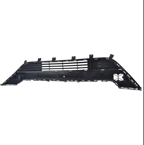 مجموعة شبكة ممتص الصدمات السوداء تناسب 2018-2021 Ford Expedition Bumper Face Bar Grill مع فتحة غطاء أمامي للشواية العلوية غطاء المصد الأمامي السفلي للشبكات البلاستيكية الملحقات FO1036205 JL1Z-17K945 in Kuwait