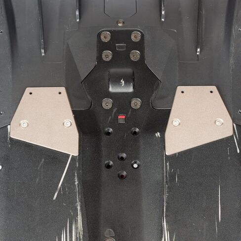 Titanium TC4 Skid Plate Chassis Guard for Arrma 6S 1/8 Talion EXB/Typhon TLR/Kraton EXB/Notorious EXB,2mm Titanium Thick Chassis Armor Undershield,RC Protector Skid Plate Tuned Cover Upgrade Part in Kuwait