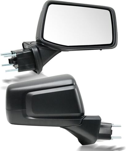 Passenger Right Side Door Mirror for 2019-2024 Chevy Silverado 1500, with Heated Power and Temperature Sensor Manual Folding, Replace#GM1321583(7 Pins) in Saudi Arabia