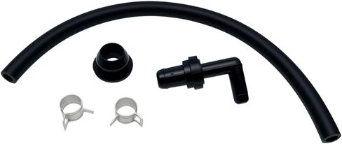 PCV Valve 90° & Grommet & Hose Kit 17130-PK1-003 Compatible with Accord Odyssey Civic Prelude Paseo Sienna Ac-ura CL MDX in Saudi Arabia